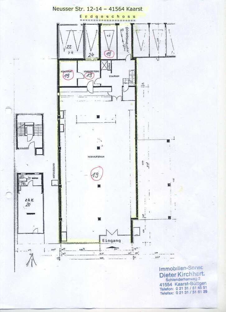 Einzelhandel in KAARST 395.000 € 453 m²