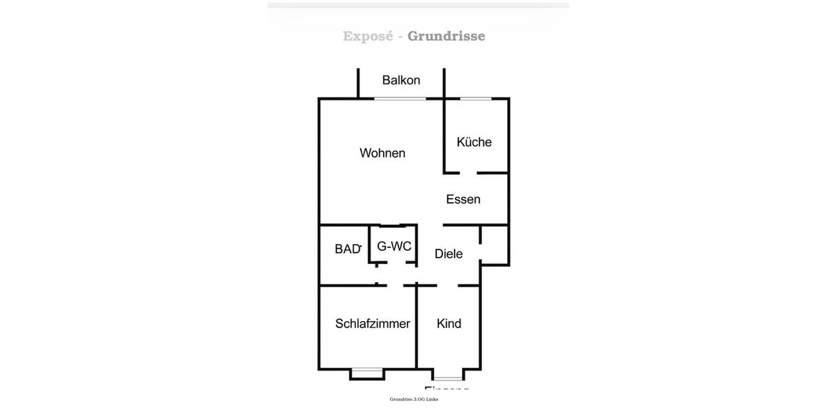 Etagenwohnung Düsseldorf Stadtbezirk 9 - 3 Zimmer, 85 m&sup2;, 190.000&euro; | Angebot:26588524