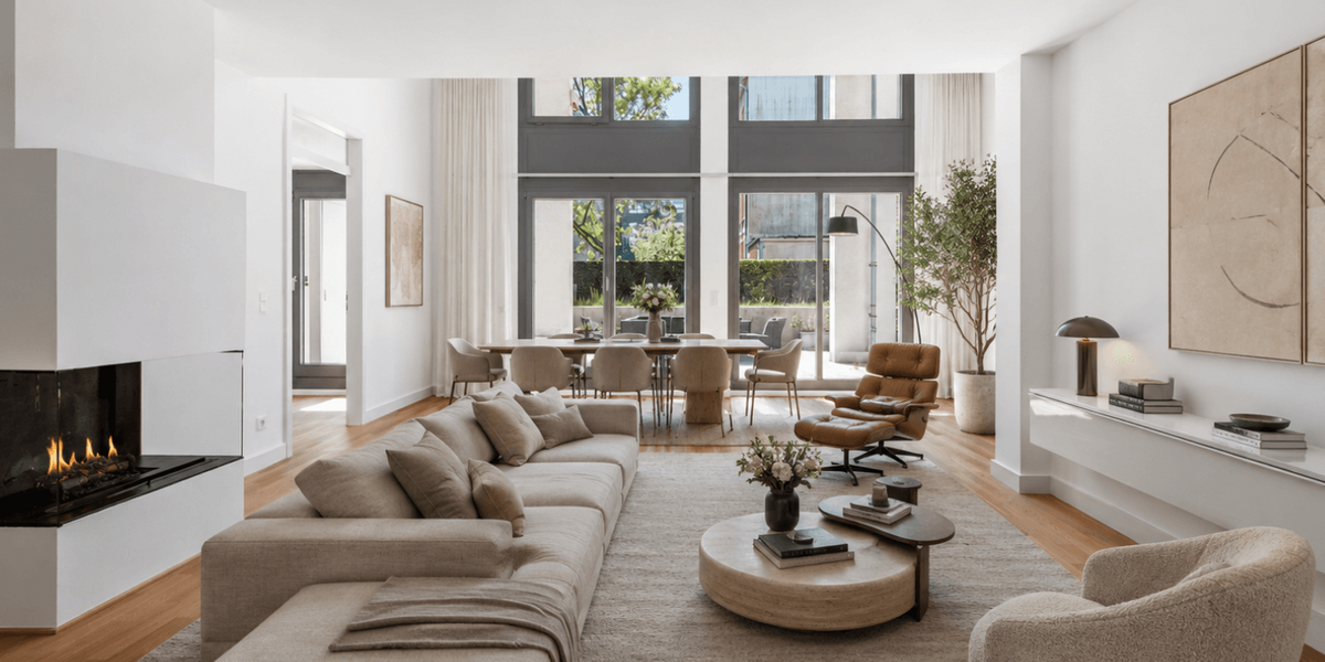 Etagenwohnung Düsseldorf Lörick - 6 Zimmer, 240 m&sup2;, 2.300.000&euro; | Angebot:26765082