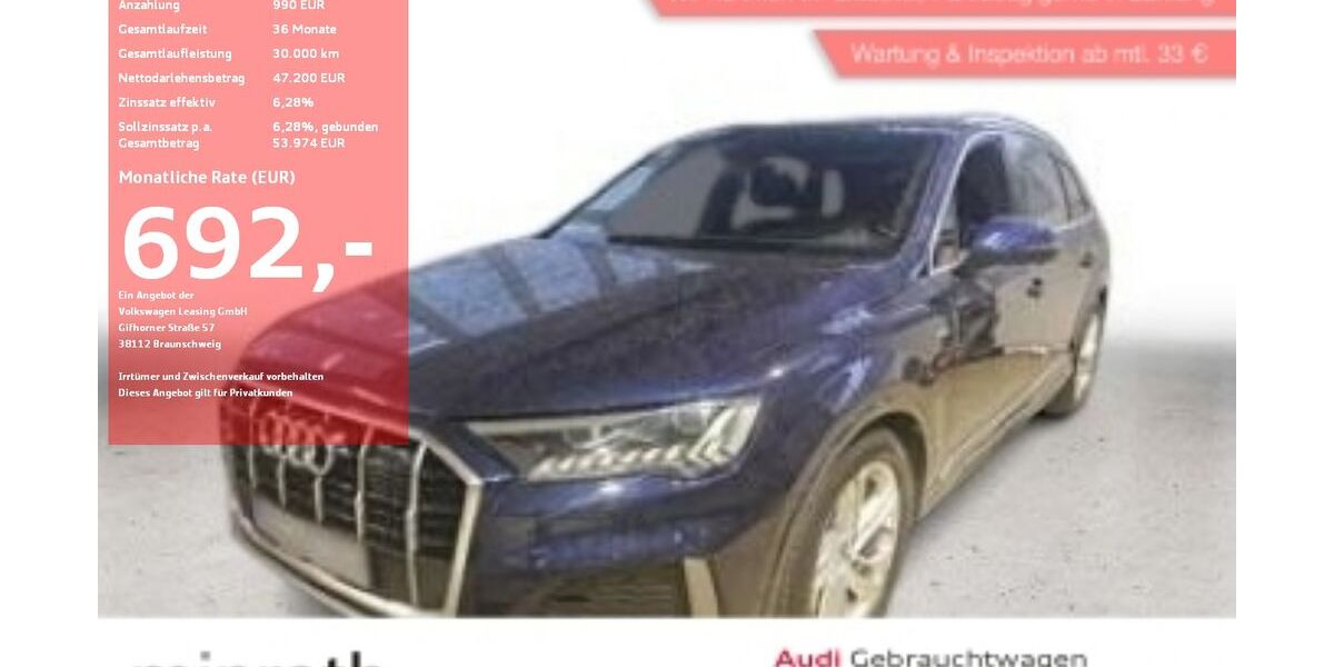 Audi Q7 93.916 km 46.660 &euro; Moers-Hülsdonk 47441