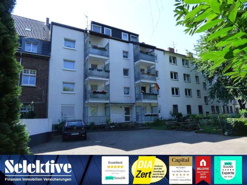 Wohnung zum Mieten in Moers 270,96 € 51.71 m²