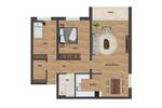 Etagenwohnung Kempen - 3 Zimmer, 78 m&sup2;, 952&euro; | Angebot:26389881