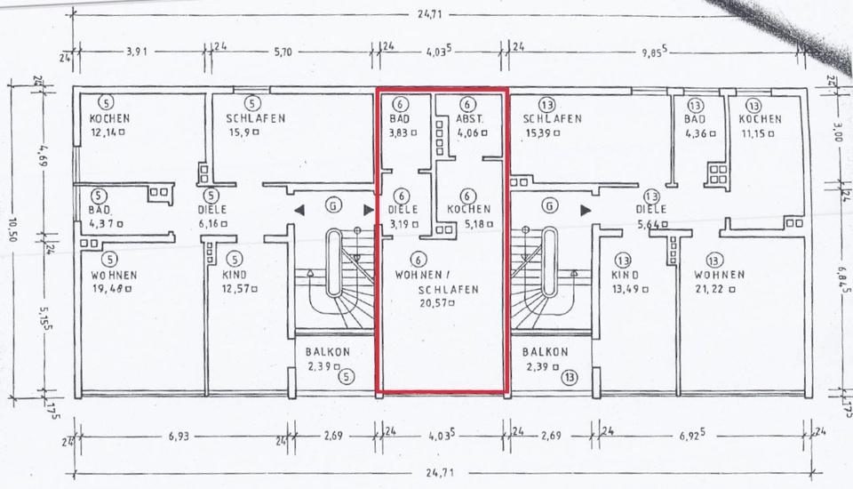 Vermietete, modernisierte 1,5-Zimmer-Wohnung in Mittelmeiderich 1.5 zimmer