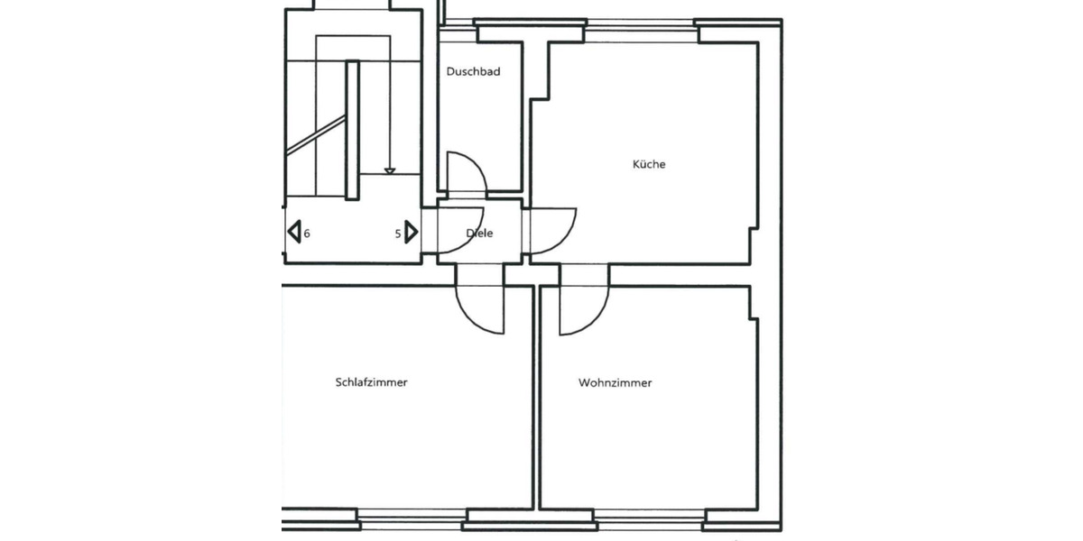 Sanierte 2 ZKDB ab sofort 2 zimmer