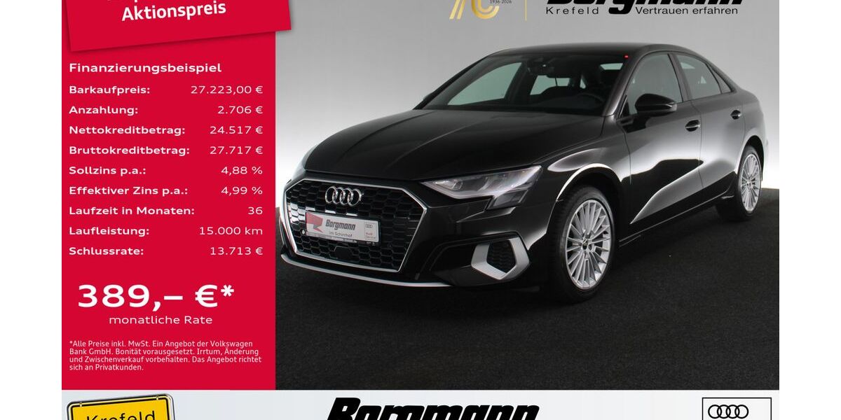 Audi A3 49.002 km 27.223 &euro; Krefeld 47803