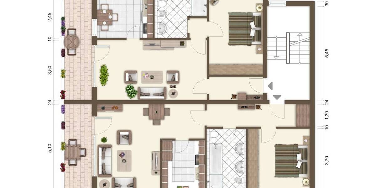 Gepflegtes Wohn-Geschäftshaus in Wuppertal-Barmen mit Potential zimmer