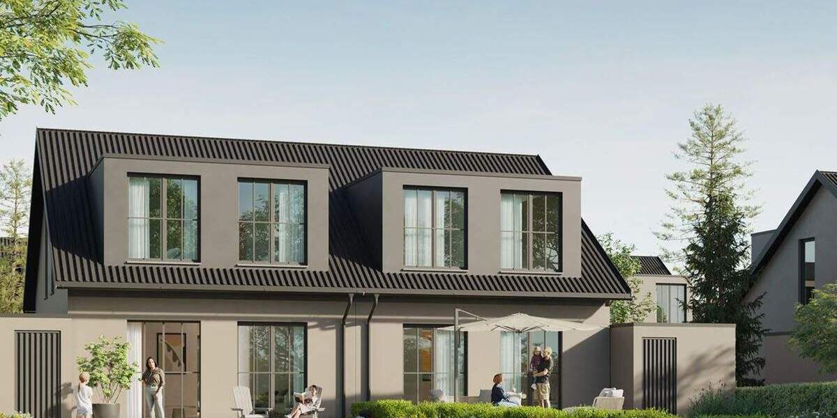 Neubau! Attraktive & energieeffiziente Doppelhaushälfte in familienfreundlicher Wohnlage - KR-Linn 4 zimmer