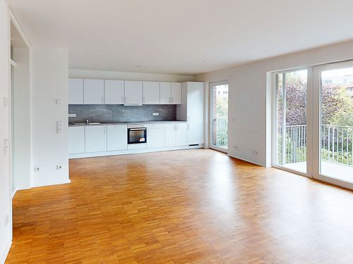 Moderne 2-Zimmer-Wohnung mit Balkon und 2 Bädern zimmer