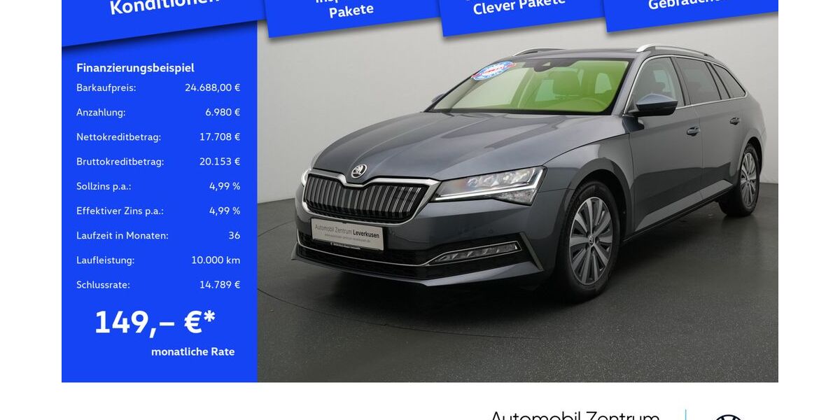 Skoda Superb 57.127 km 24.680 &euro; Leverkusen 51379