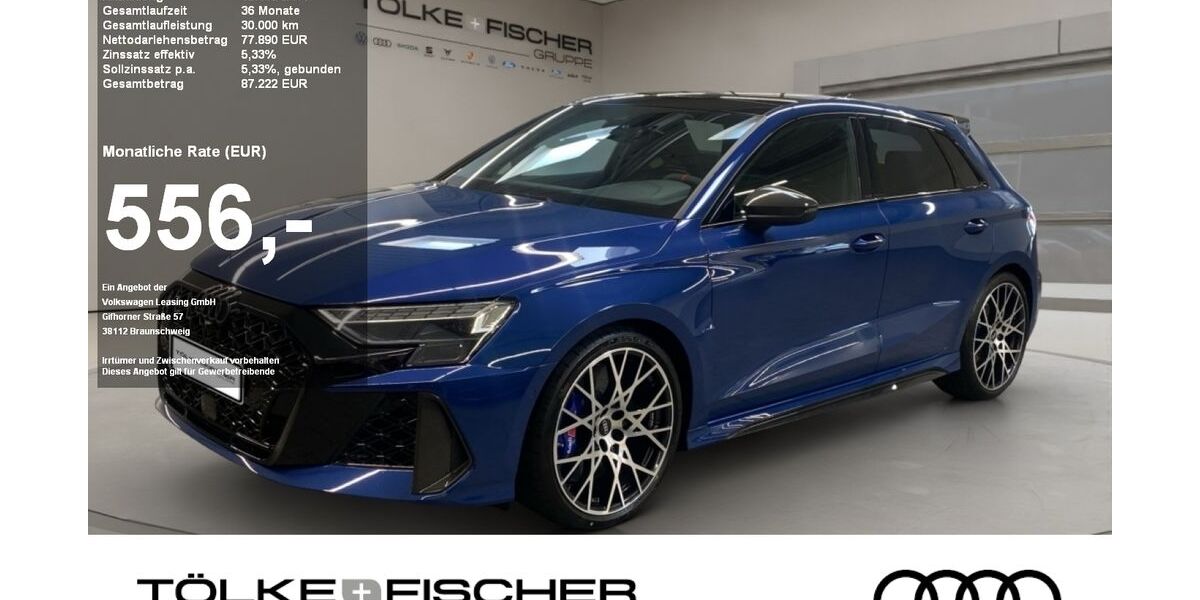 Audi RS3 2.500 km 77.890 &euro; Krefeld 47805