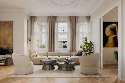 Wohnung Düsseldorf - Oberkassel Oberkassel - 4 Zimmer, 123 m&sup2;, 1.838.000&euro; | Angebot:25458321