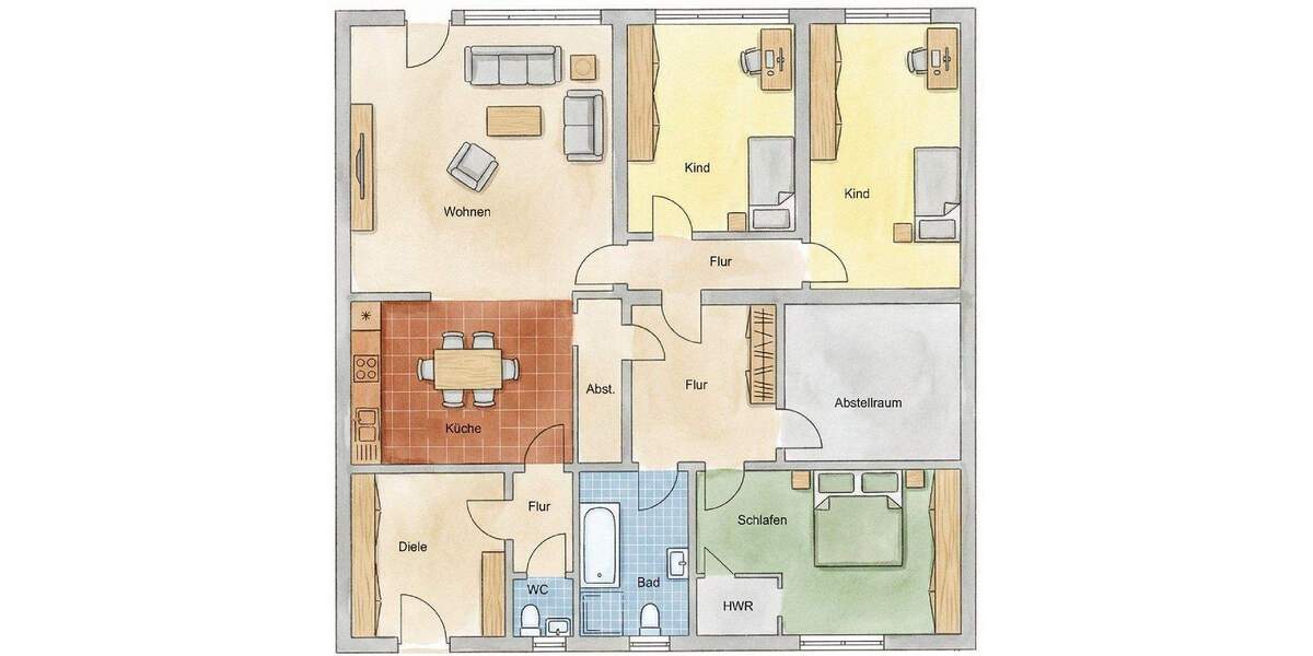 Raumwunder ! Hier ist Platz für alle im Zweifamilienhaus im Neusser Süden 8 zimmer