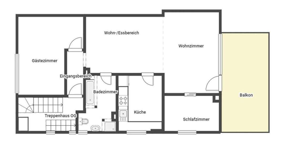 Mehrfamilienhaus, Wohnhaus Düsseldorf Eller - 7 Zimmer, 152 m&sup2;, 463.000&euro; | Angebot:25399487