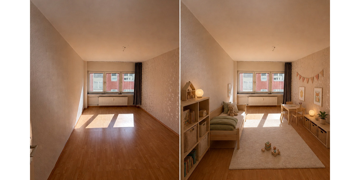 Etagenwohnung Wuppertal Elberfeld - 3 Zimmer, 86 m&sup2;, 600&euro; | Angebot:26454004