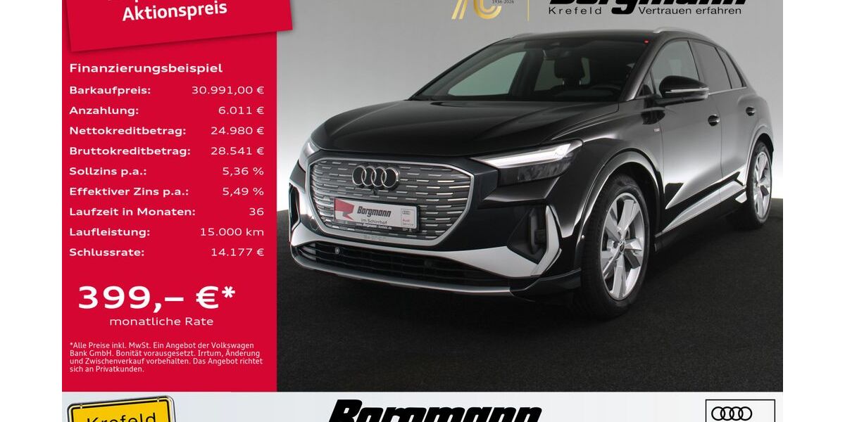 Audi Q4 e-tron 106.935 km 30.991 &euro; Krefeld 47803