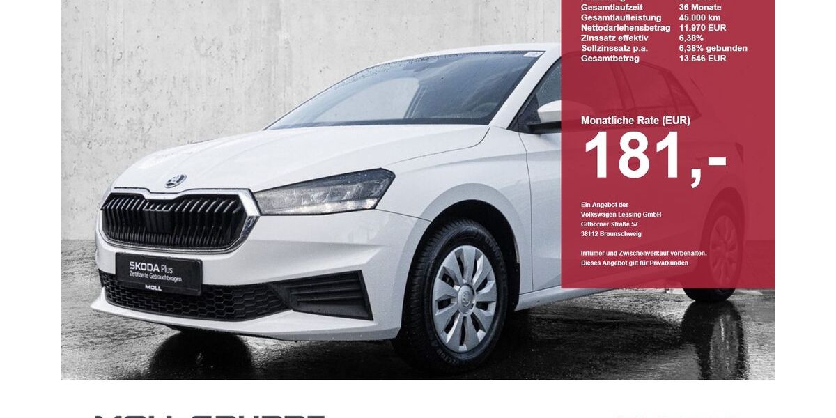 Skoda Fabia 77.975 km 11.960 &euro; Düsseldorf 40474
