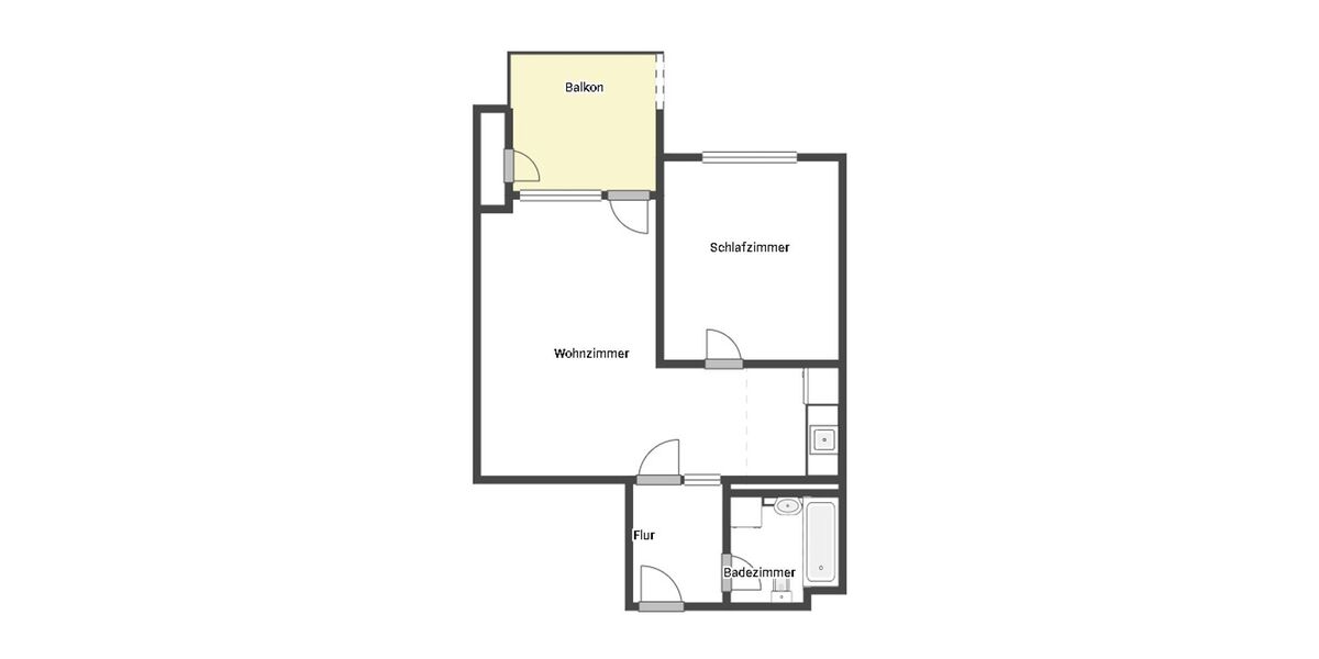 Einfamilienhaus Düsseldorf Oberbilk - 2 Zimmer, 225.000&euro; | Angebot:26157255