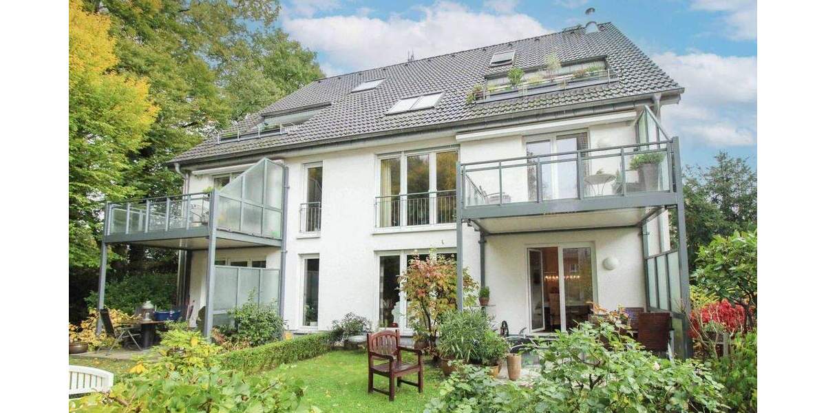 Wohnen im Grünen - charmante Erdgeschosswohnung mit Garten und Terrasse am Waldrand 3 zimmer