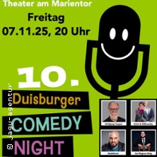10. Duisburger Comedy Night 07.11.2025 Theater am Marientor Kammerkonzerte