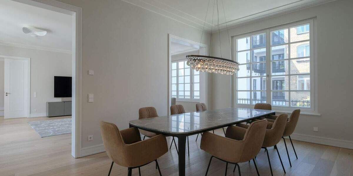 Exklusive Wohnung im ruhigen Hinterhof in bester Lage der Carlstadt 5 zimmer