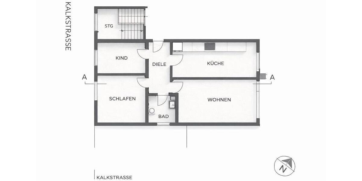 Erdgeschoßwohnung Mülheim an der Ruhr - 3.5 Zimmer, 64 m&sup2;, 765&euro; | Angebot:25714488