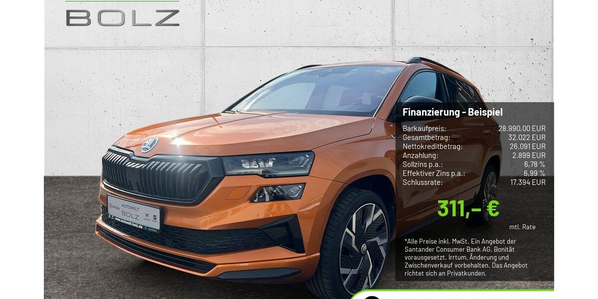 Skoda Karoq 40.655 km 27.990 &euro; Pulheim-Brauweiler 50259