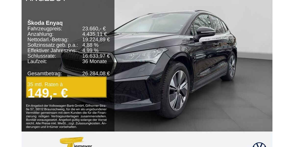 Skoda Enyaq 54.285 km 22.480 &euro; Oberhausen 46047