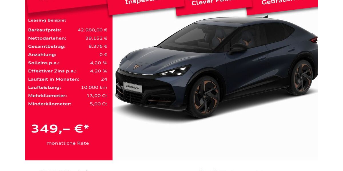 Cupra Tavascan 8.762 km 42.980 &euro; Leverkusen 51373