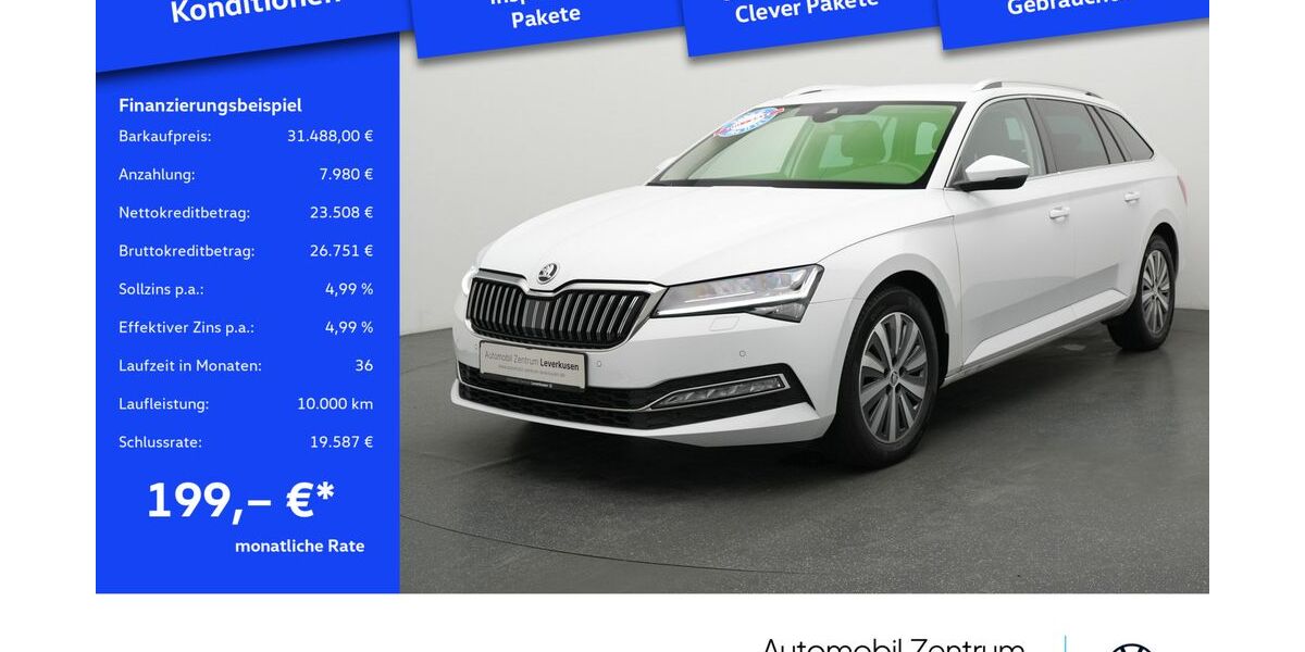 Skoda Superb 48.896 km 31.480 &euro; Leverkusen 51379