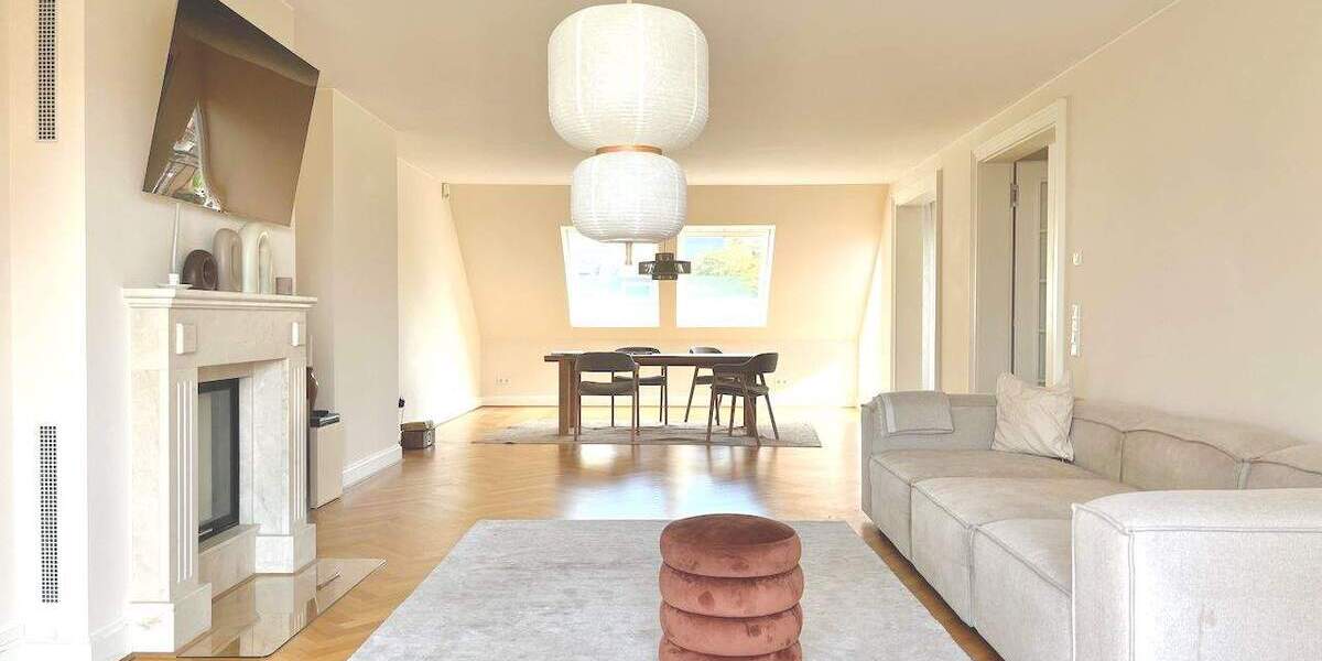 Cecilienallee: Premium-Maisonette mit Rheinblick, Klima, Einbauküche und Tiefgarage 3 zimmer