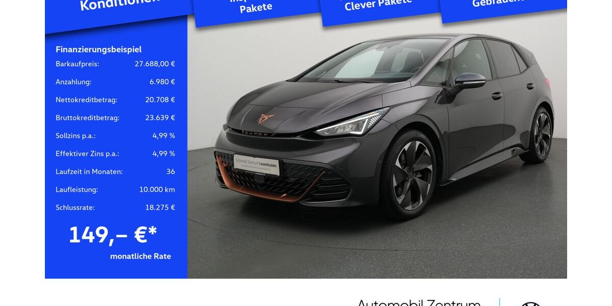 Cupra Born 19.164 km 27.380 &euro; Leverkusen 51379