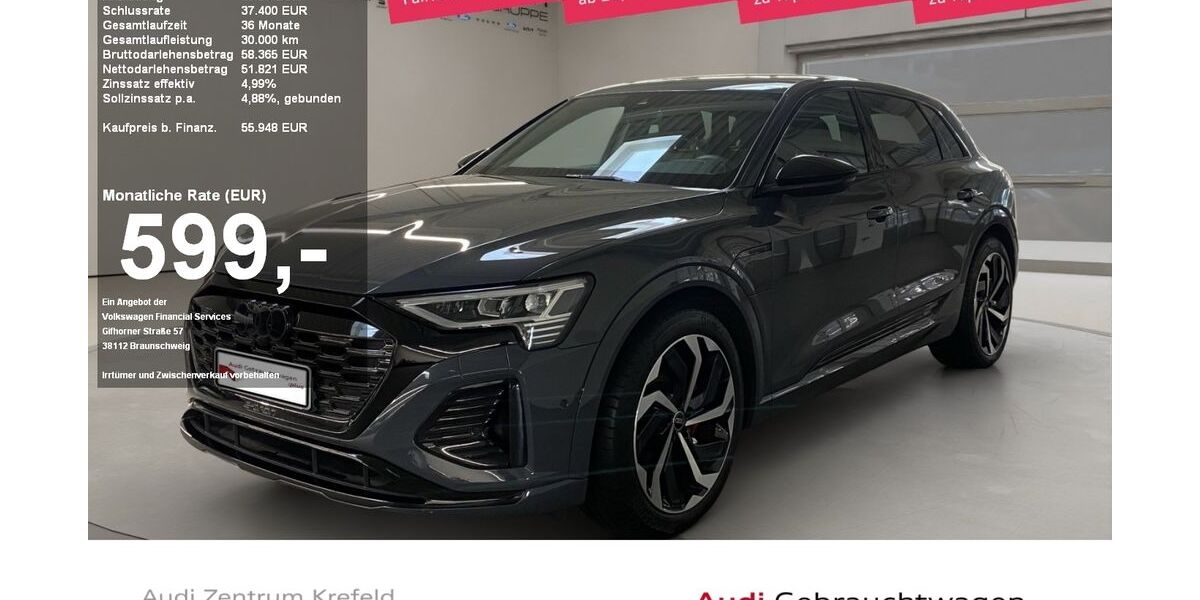 Audi Q8 e-tron 47.646 km 54.998 &euro; Krefeld 47805