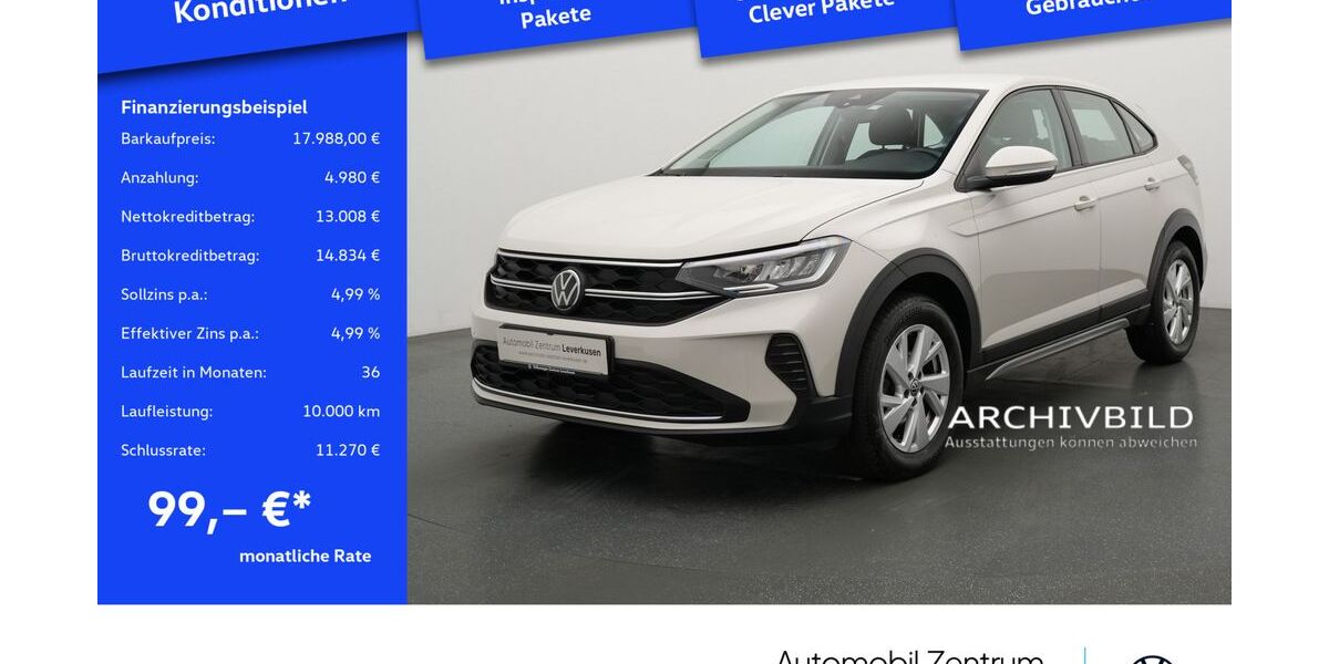 VW Taigo 11.617 km 17.988 &euro; Leverkusen 51379