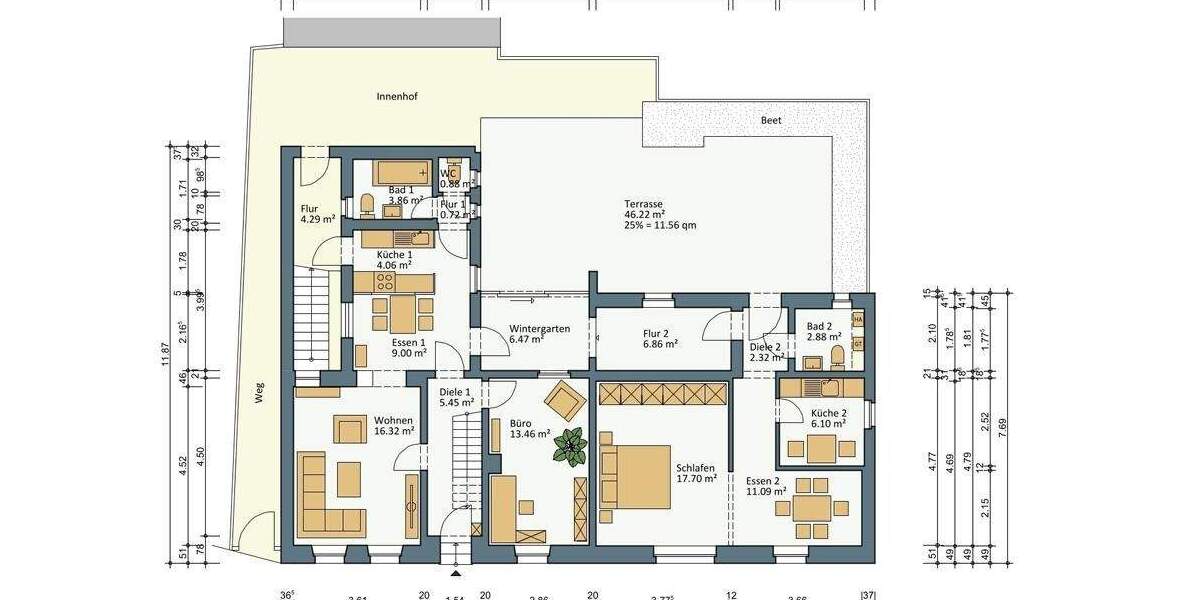 Einfamilienhaus Mönchengladbach Pongs - 6 Zimmer, 155 m&sup2;, 229.000&euro; | Angebot:24778800
