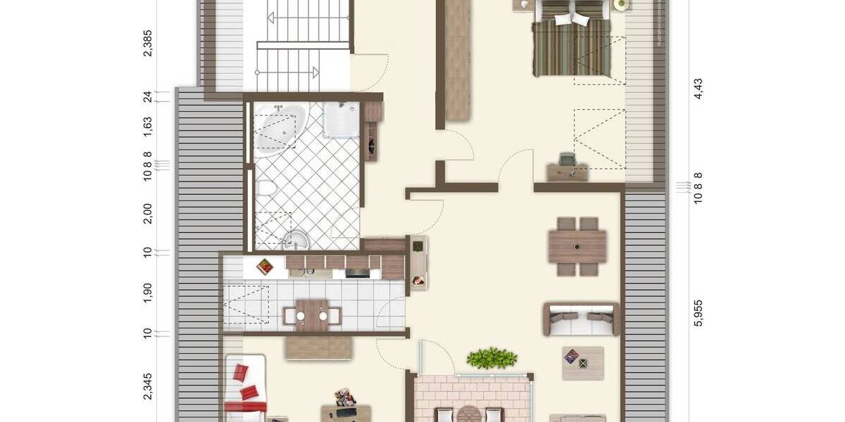 Gepflegtes Wohn-Geschäftshaus in Wuppertal-Barmen mit Potential zimmer